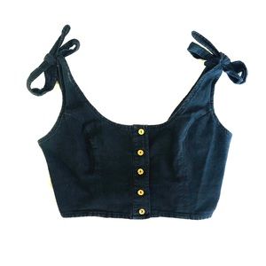 Free People Crop Too Tied Straps